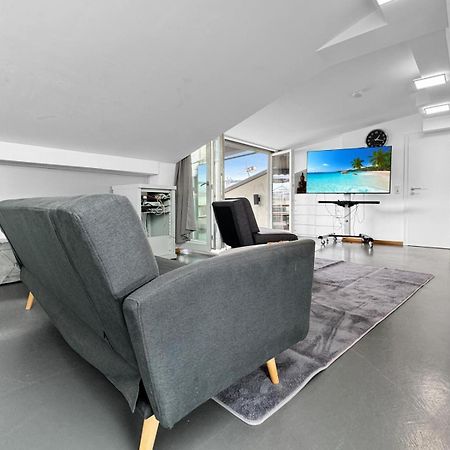6 Zimmer Maisonette-Penthouse Pool Dachterrasse Luxus München Kültér fotó