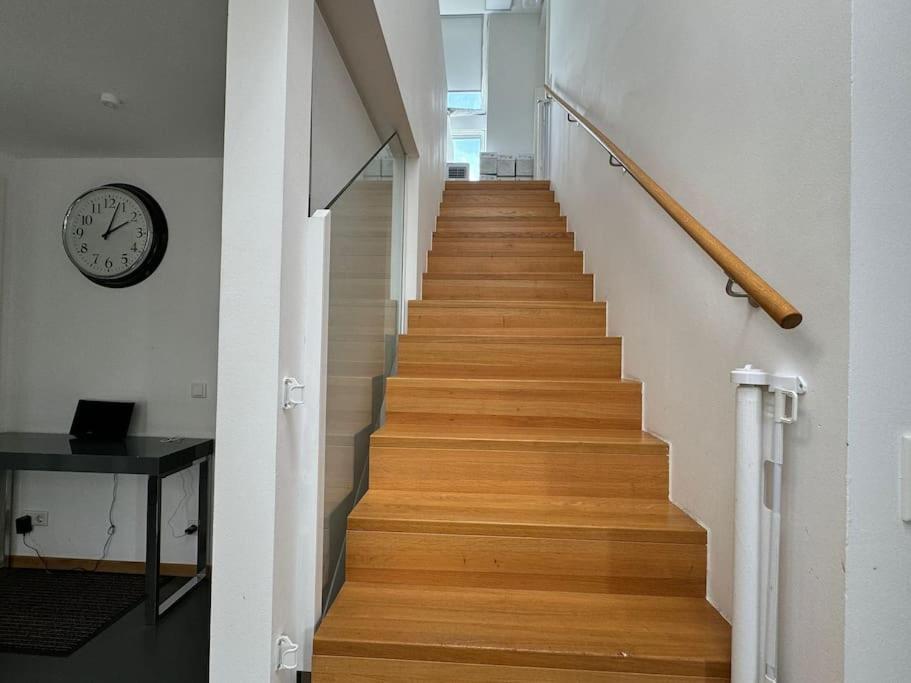 6 Zimmer Maisonette-Penthouse Pool Dachterrasse Luxus München Kültér fotó