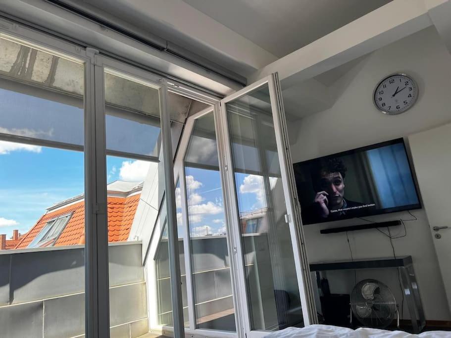 6 Zimmer Maisonette-Penthouse Pool Dachterrasse Luxus München Kültér fotó